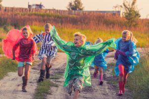 Kinderen spelen